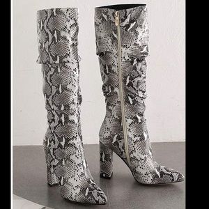 Sold!! **** Snakeskin Boots